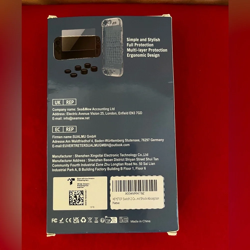 HeysTop PC Protective Case For Switch 2